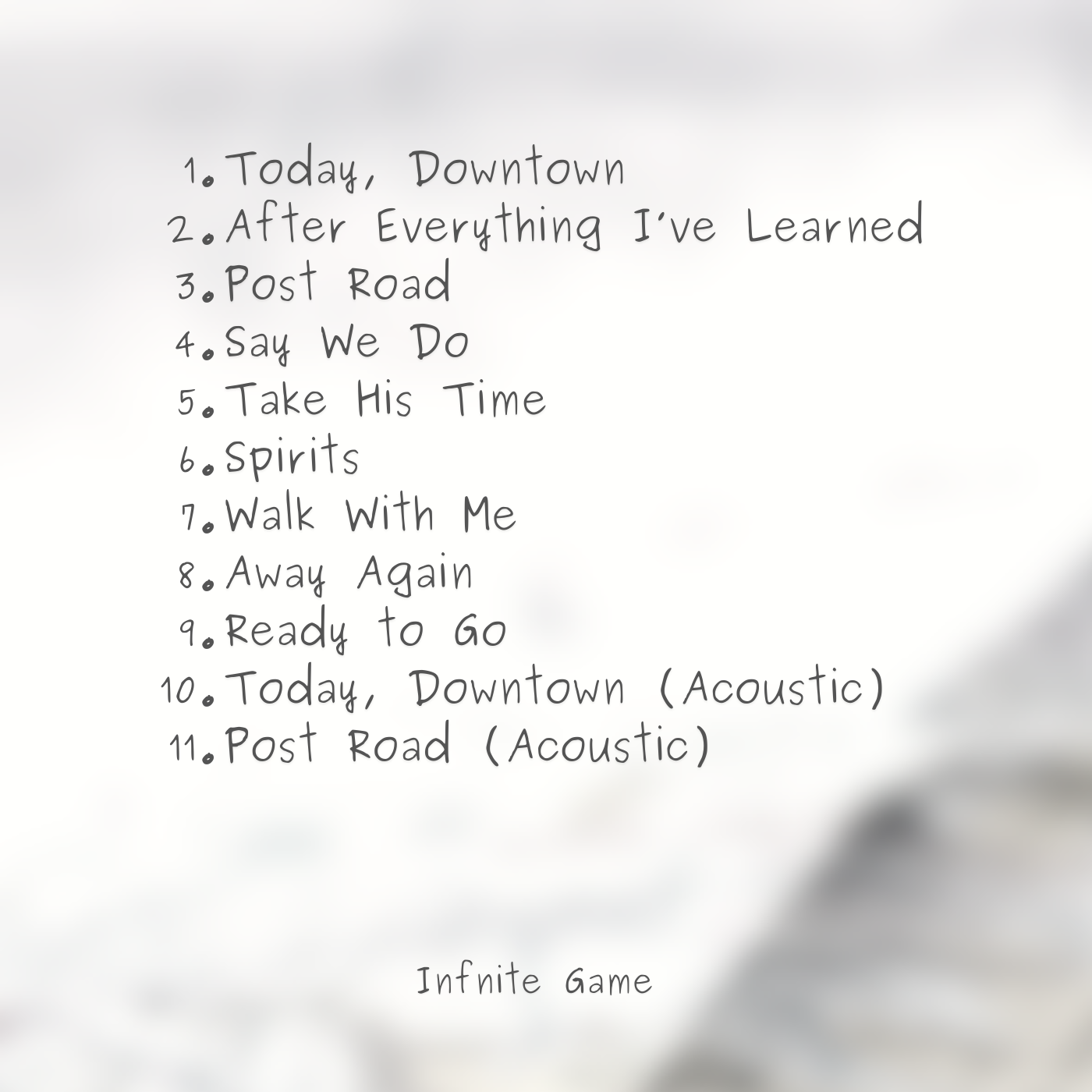 Sorry That I Took So Long Cd (Signed) | F